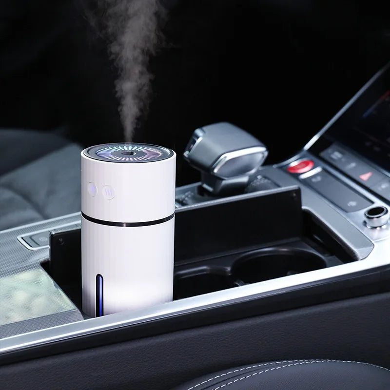 260ML Wireless USB Aromatherapy Diffuser - Rechargeable Ultrasonic Humidifier with Quiet Cool Mist Maker