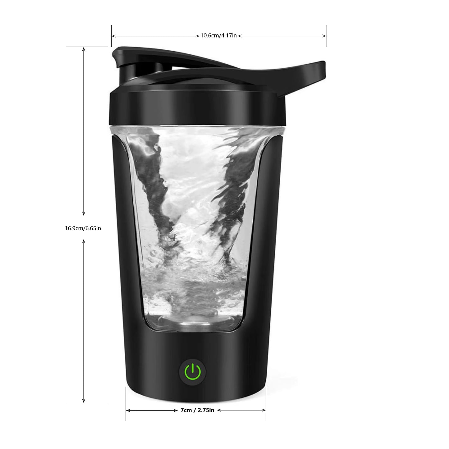 450ML Portable Protein Shaker Bottle - Perfect for Fitness, Bodybuilding & Nutrition Mixing!
