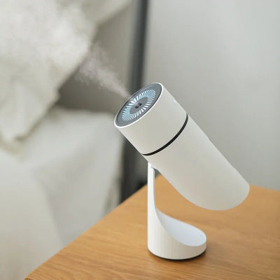 260ML Wireless USB Aromatherapy Diffuser - Rechargeable Ultrasonic Humidifier with Quiet Cool Mist Maker
