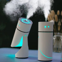 260ML Wireless USB Aromatherapy Diffuser - Rechargeable Ultrasonic Humidifier with Quiet Cool Mist Maker