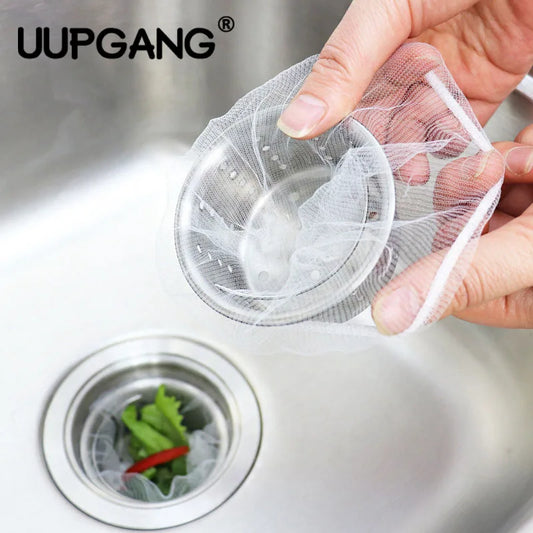 Premium Kitchen Sink Strainer Mesh - 10/30/50/100 Pack for Effortless Drainage and Clog Prevention