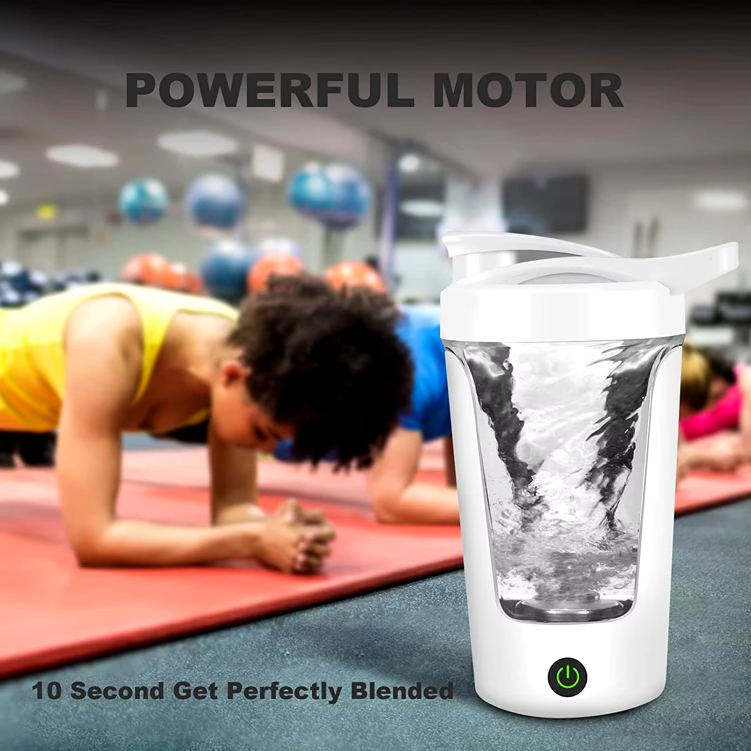 450ML Portable Protein Shaker Bottle - Perfect for Fitness, Bodybuilding & Nutrition Mixing!