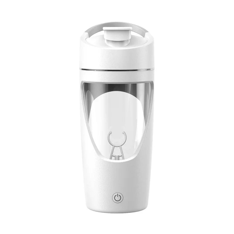 Rechargeable 650ml USB Electric Protein Shaker Bottle - Fully Automatic Mixing for Gym & Cocktails, BPA Free